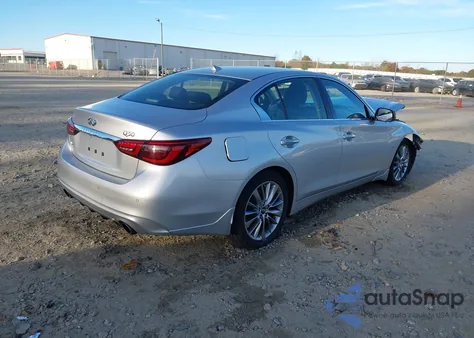 2019 Infiniti Q50 3.0T Luxe from USA, damaged, VIN JN1EV7AR2KM551462